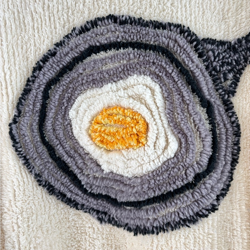 RARE Canyon Group "Breakfast is Served" Chenille Robe - Size S - The Nanny Core - Picture 8 of 11